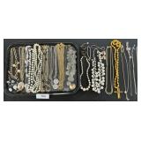 Costume Jewelry, Necklaces, Bracelets, Earrings.