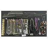 Costume Jewelry, Necklaces, Bracelets, Earrings.