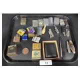 Lighters, Pocket Knives, Matches.