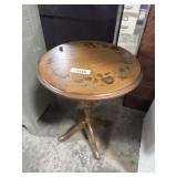 Hitchcock Style Side Table.