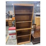 Wooden Bookshelf.