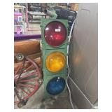 Vtg Traffic Signal Light.