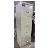 Pressed Steel Filing Cabinet.