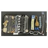 Costume Jewelry, Earrings, Necklaces, Bracelets.