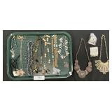 Costume Jewelry, Earrings, Necklaces, Bracelets.