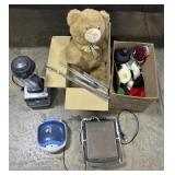 Small Grills, Vitamix Blender, Teddy Bear.
