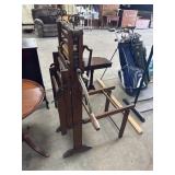 Primitive Anchor Brand Clothes Wringer.