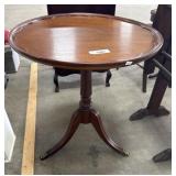 Beautiful Barley Twist Mahogany Parlor Table.