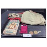 Boy Scouts Uniform, Book, Tokens.