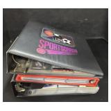 3 Binders Of Sports Trading Cards.