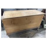 Dovetailed Pine Blanket Chest.