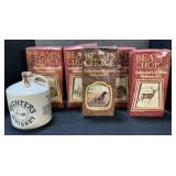 Michterï¿½s & Beamï¿½s Whiskey Decanters.