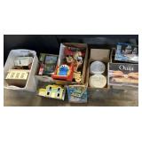 Fisher Price Toys, Barbie, Ouija, Buffalo Plates.