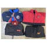 4 Snap-on Jackets.