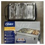 Oster Triple Station Buffet Server.