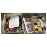 Radio Shack Football Remote, Metal Trays.