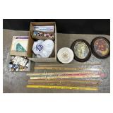 Advertising Yard Sticks, Sewing & Crafts.