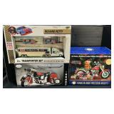Indian Motorcycle Model Kit, Petty Stock Car.