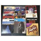 Large Lot Of 33RPM Records, KISS, Genesis,
