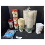 Vintage Character & Adv Cups & Tumblers