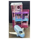 Barbie Doll Dream Home & Jet Airplane.