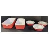 Pyrex Loaf Pans & Baking Dishes.