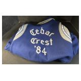 Cedar Crest ï¿½84 Lettermanï¿½s Jacket.