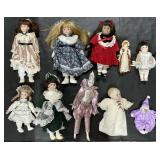 Porcelain Dolls & Clowns, Months To Remember.