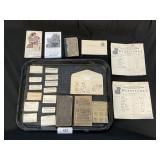 Advertising, Pharmacy Labels, Ledgers, Ephemera.