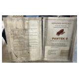 Pantek II Livestock Disinfectant Adv Signs.