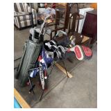 Golf Clubs & Golf Bags.
