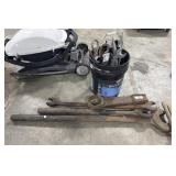 Vtg Large Wrenches