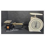 2 Vintage Postal Scales.
