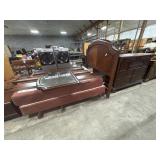 Beautiful Inlayed Mahogany Bedroom Suite.