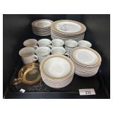 The Gallery Collection Floral Dinnerware.