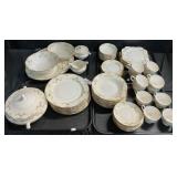 Eggshell Nautilus Porcelain Dinnerware Set.