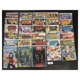 Marvel & DC Comic Books, X-Men, Wonder Man.