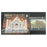 New Taj Mahal & Eagles Football Puzzles.