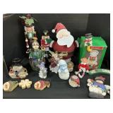 Christmas Figurines, Nutcracker, Hanging Signs.
