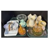 Hen On A Nest, Plates. Vases, Gravy Boats.