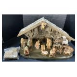 Wooden Nativity Set.