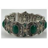 18KT Gold & Sterling Silver Konstantino Bracelet.