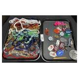 Costume Jewelry & Keychains.