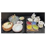Bowls, Plates, Soap Dispenser, Toothbrush Holder.