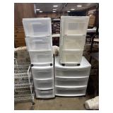 (4) Sterilite Storage Drawers.