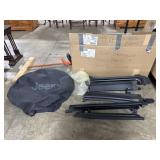 Jeep Wrangler Window Frames & Wheel Cover.