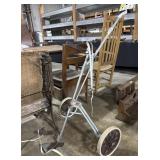 Vtg Bag Buggy Golf Caddy.