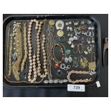 Sterling Silver Earrings & Costume Jewelry.