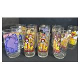 McDonaldland & Peanuts Character Glasses.