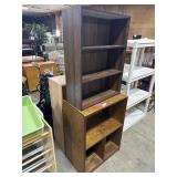 (3) Wooden Bookshelves.